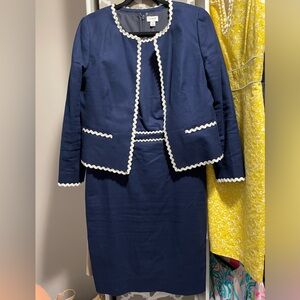 J.CREW dress with blazer